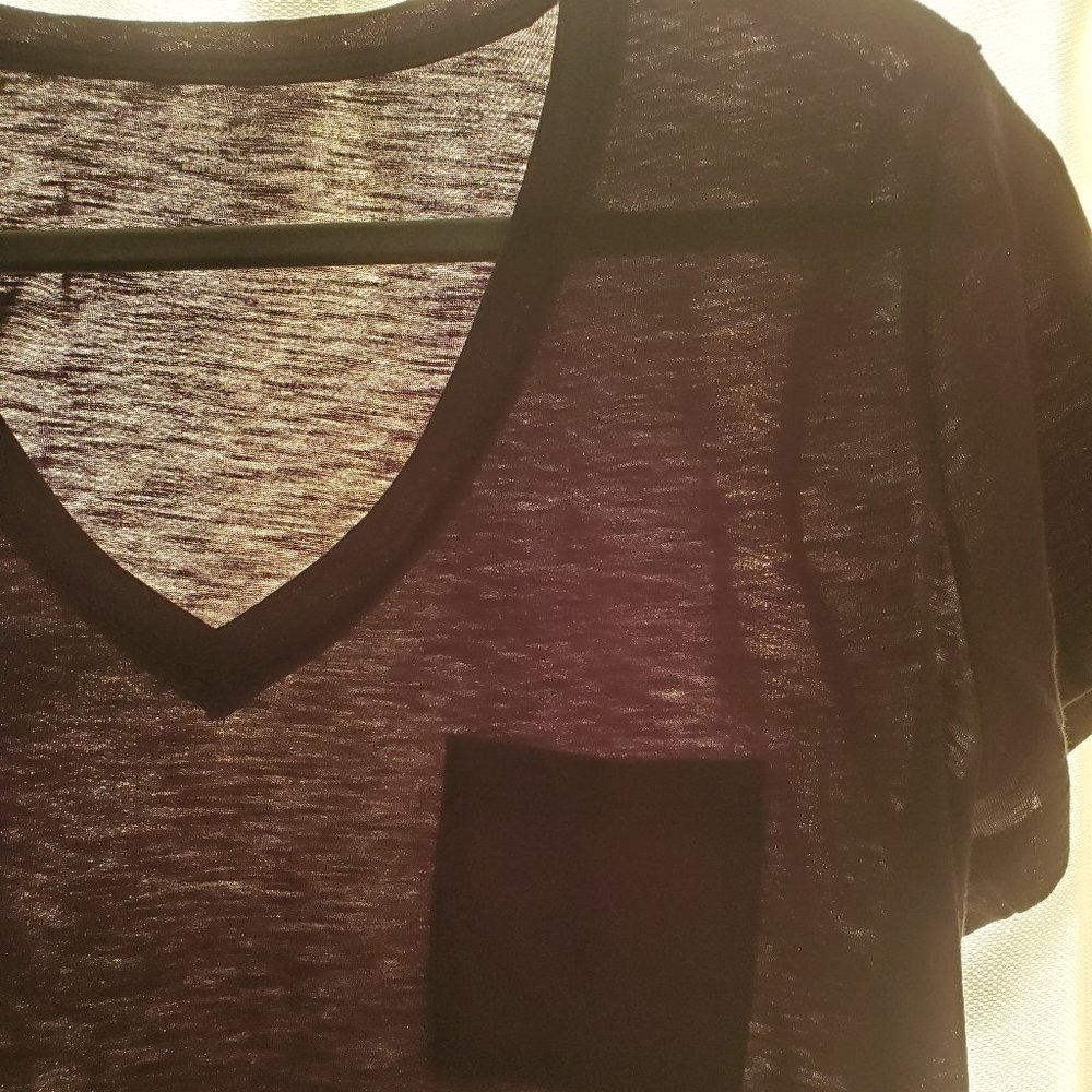 Madewell Whisper Cotton V-Neck Pocket Tee